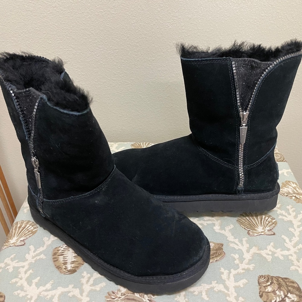 UGG Faux side zipper boots